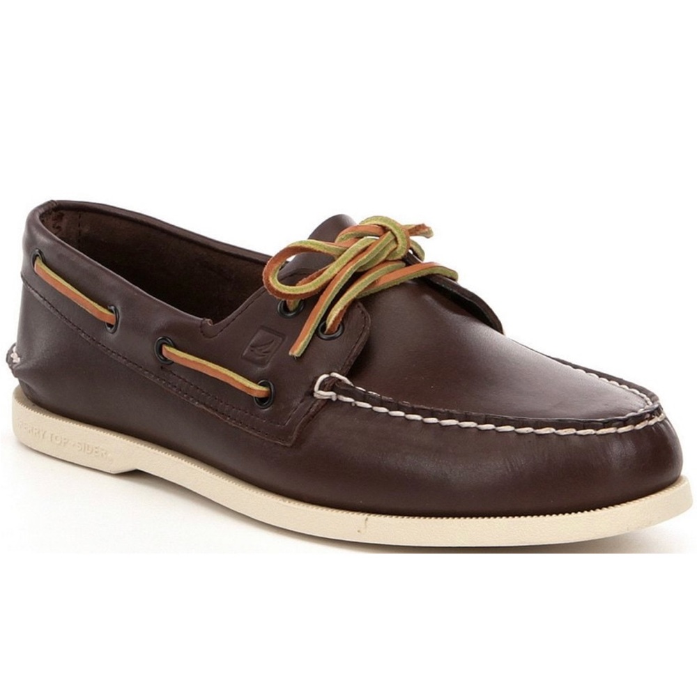Men's Top-Sider Authentic Original 2-Eye Leather Boat Shoes
